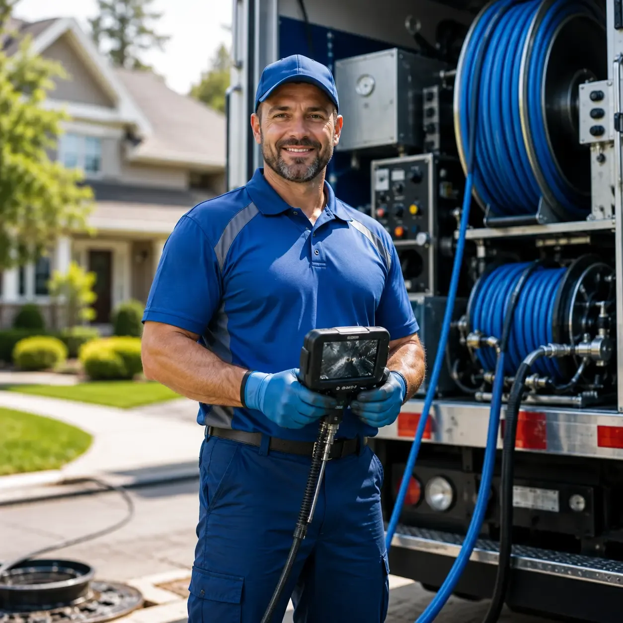 Local outdoor drain cleaning specialists in Ellisville, MS